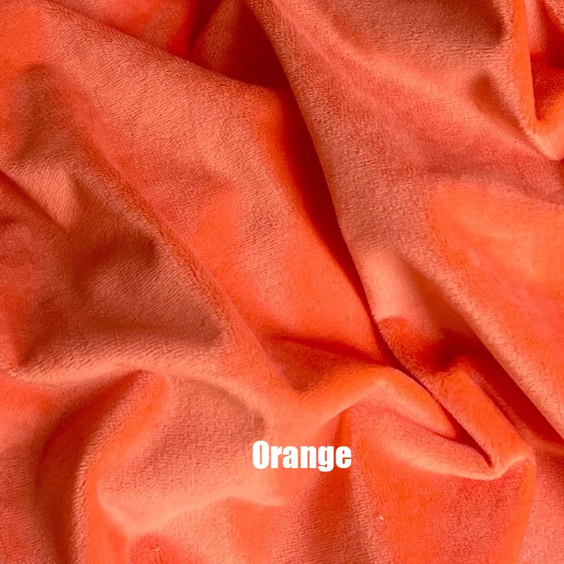 Plush Velvet Fabric Thick Soft Material Upholstery Cloth Decorative Cushion Sofa Cover Curtain DIY Sewing Material