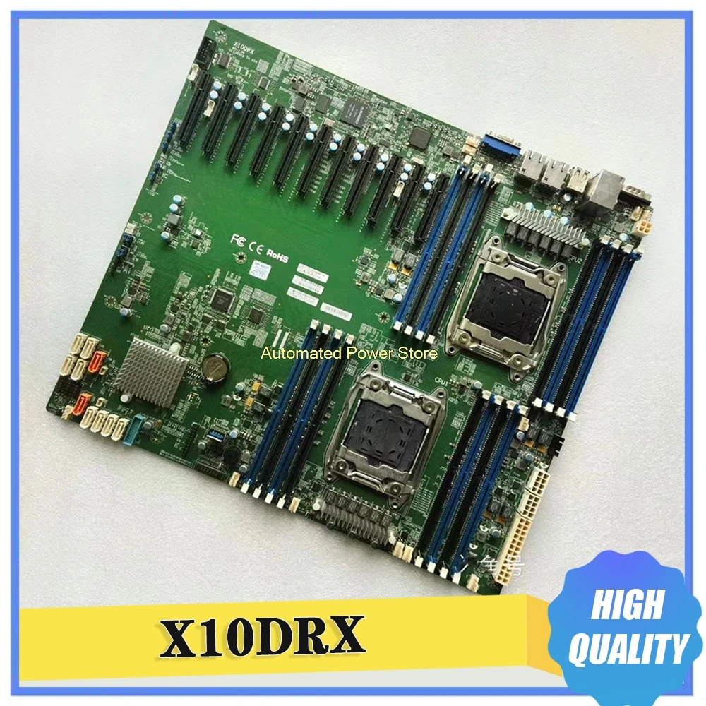 Server Motherboard X10DRX LGA2011 DDR4 11 PCI-E E5-2600 v4/v3 Family 100% Tested Fast Ship Perfect Work