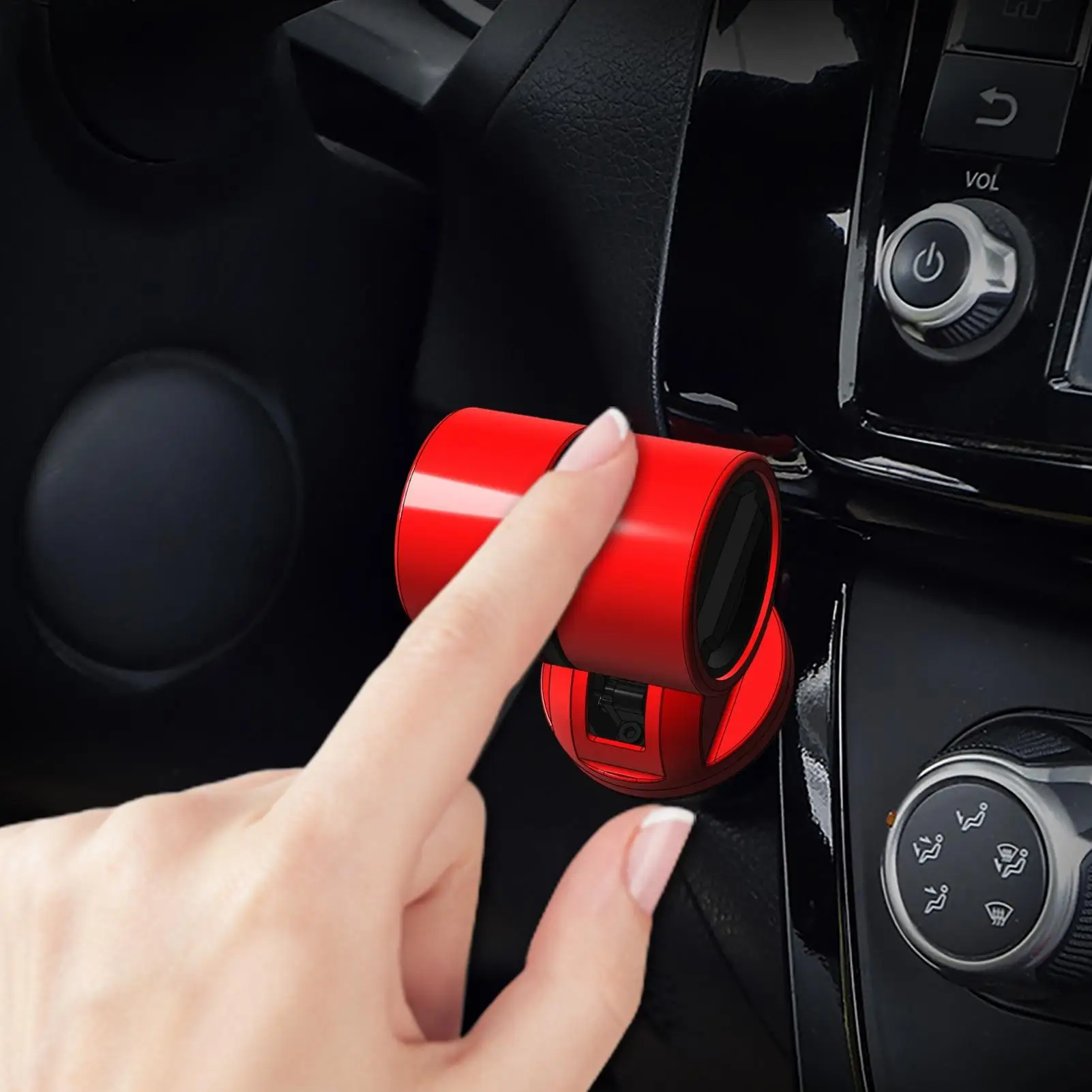 Botón de arranque de coche, cubierta de botón de encendido automático, botón de un solo toque automotriz, palanca de parada de arranque de motor de coche