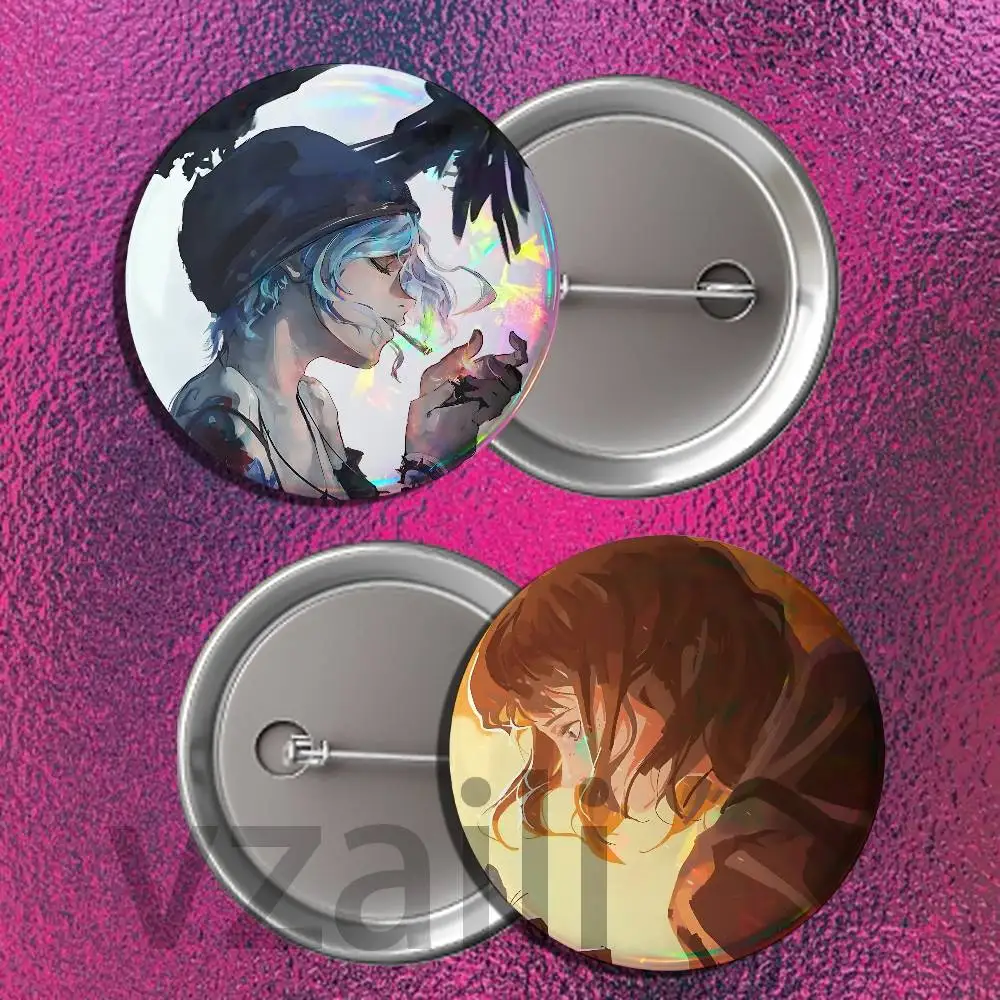 L-Life Is Strange Button Pin Single Pack Anime Merch for Ita Bags Badge Collectible Buttons TH