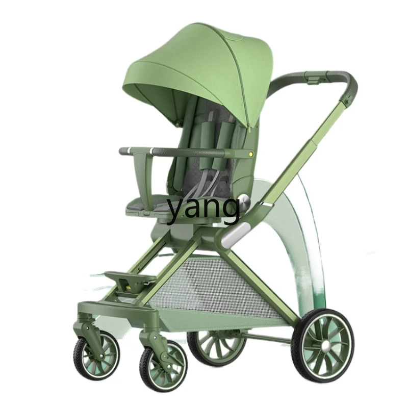 

CX High Landscape Baby Walking Tool Baby Baby Stroller Can Sit and Lie Lightweight Folding