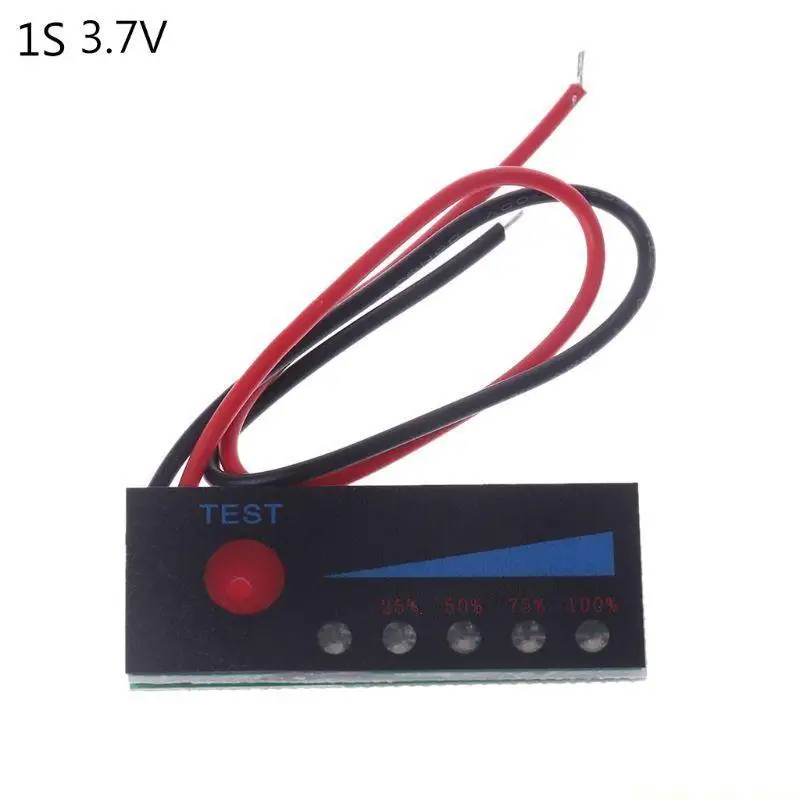 A2BE LCD Display Battery Monitor Capacity Meter Level Suitable for Li-ion Lipo Lithium 12V Acid Battery