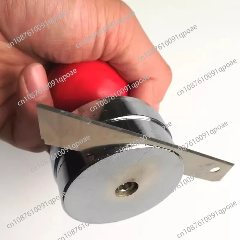 Manual woodworking trimmer red ball PVC blister film scraping knife bright chrome plated Youmu veneer knife for quick trimming