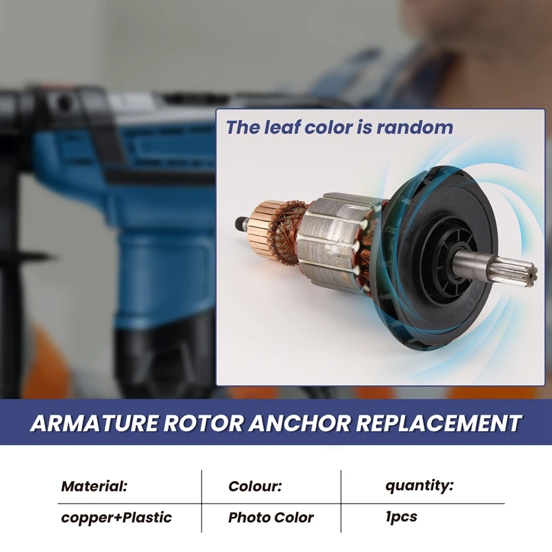 Imagem -03 - Substituição da Âncora do Rotor da Armadura para o Martelo Rotativo Ac220240v Gbh540 Gbh5-40de Gbh5-40dce Gsh5e Gsh5ce