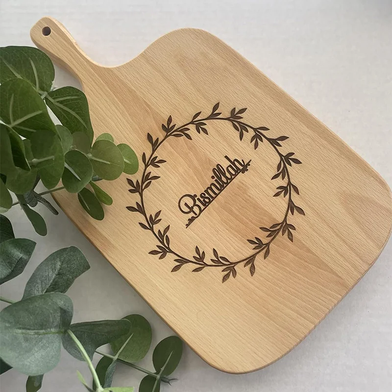 Eid Mubarak Ramadan Kareem Bismillah Cutting Board Muslim Islamic Kitchen Table Home Iftar suhoor Eid Al-Fitr Decoration Gift