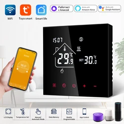 Tuya WiFi Smart termostato regolatore di temperatura per riscaldamento a pavimento elettrico/telecomando caldaia a Gas d'acqua di Alexa Alice