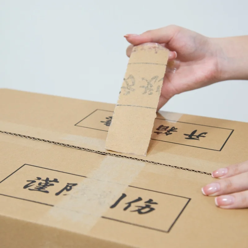 透明包装テープ 6本セット 1.65インチ×19ヤード 超強力詰め替えロール 配送・郵送用 合計114ヤード