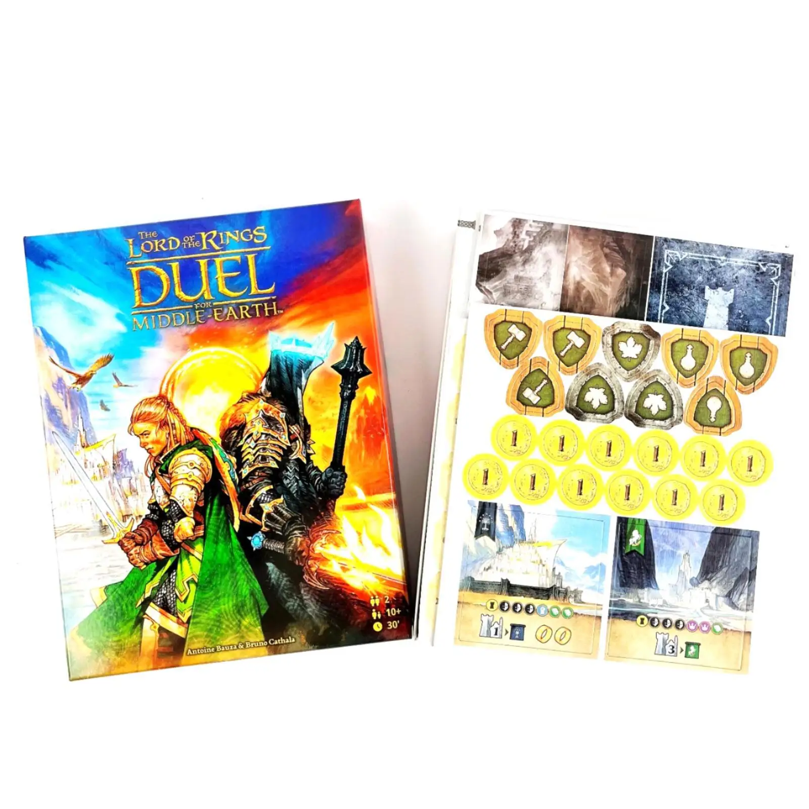 

Настольная игра Duel for Middle-Earth Бесплатная промо-карта Стратегическая игра силы для пары и взрослых, возраст 14+, 2 игрока, 30 мин.