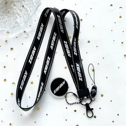 KPOP Landyards ATEEZ Gidle Keychain Neck Lanyard Hongjoong Felix Hyunjin Jewelry Accessories