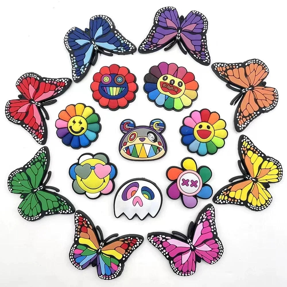 30/50/100 Stück, gemischte Auswahl, lustige PVC-Schuh-Charms, Cartoon-Accessoires, Dekorationen, Geschenke für Männer und Kinder, Armbänder, Unisex-Geschenk – Detail 5