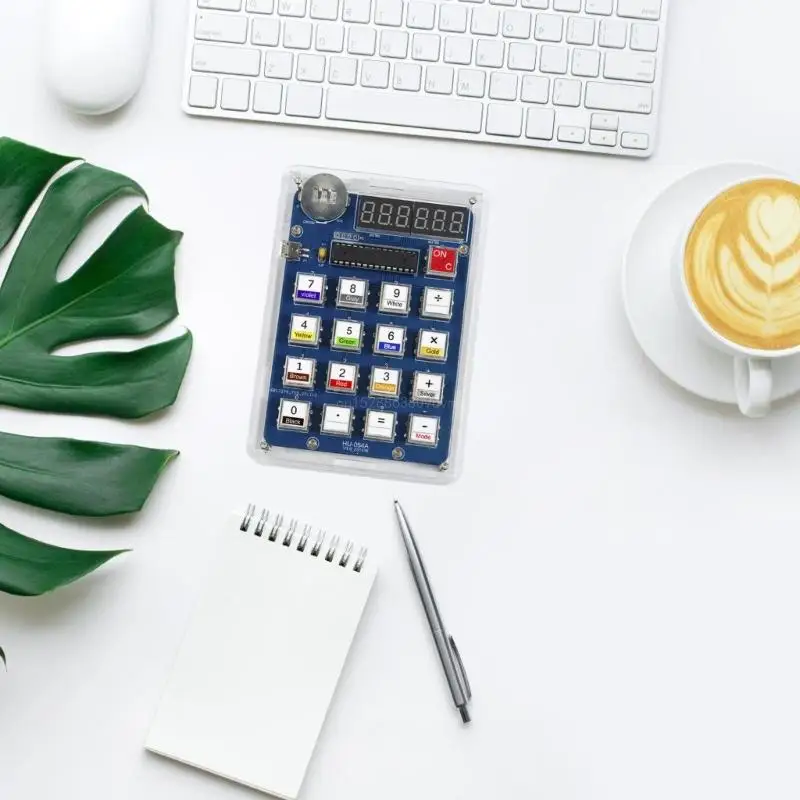 Electronic Project Create A Working Calculator with This 51 MCU Digital Tube Display Set