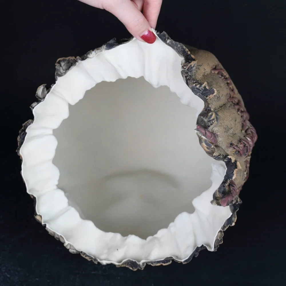 Maschera spaventapasseri cosplay Accessorio per costume horror spaventoso Maschera di Halloween per adulti Puntelli in lattice