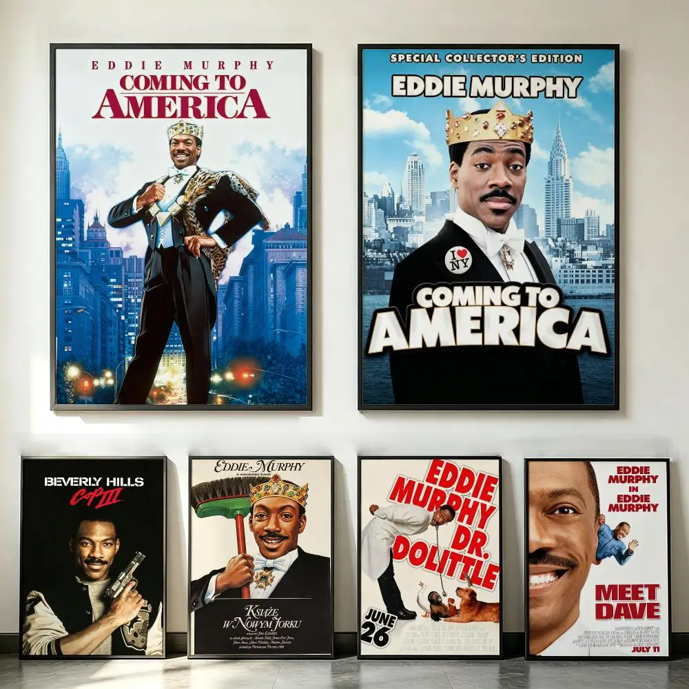 actor Eddie Murphy Poster Poster HD Trendy SelfAdhesive Wall Art Print For Living Room Bedroom Dorm Office Home Gift
