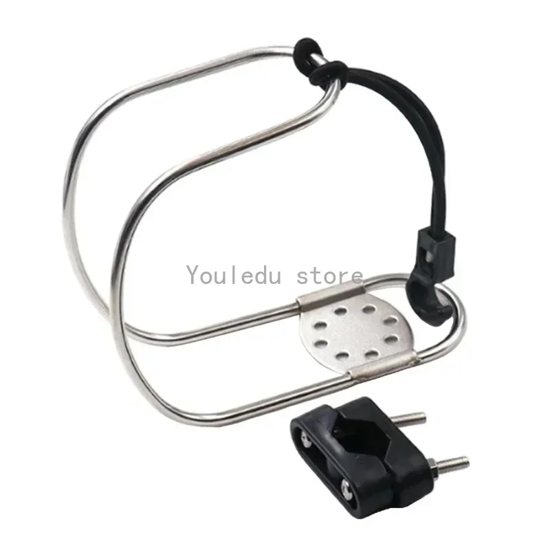 マリングレードのステンレス鋼リフトサポート,ライフ浮力,水泳リングホルダー,ボートアクセサリー,316ホース,1個