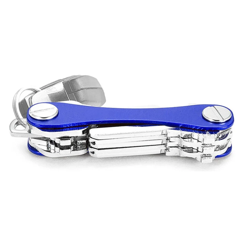 Smart Key Chain Mini Keychain Compact Key Decorative Holder Clip Home Storage Metal Key Clip Aluminum Organizer Keychain Outdoor