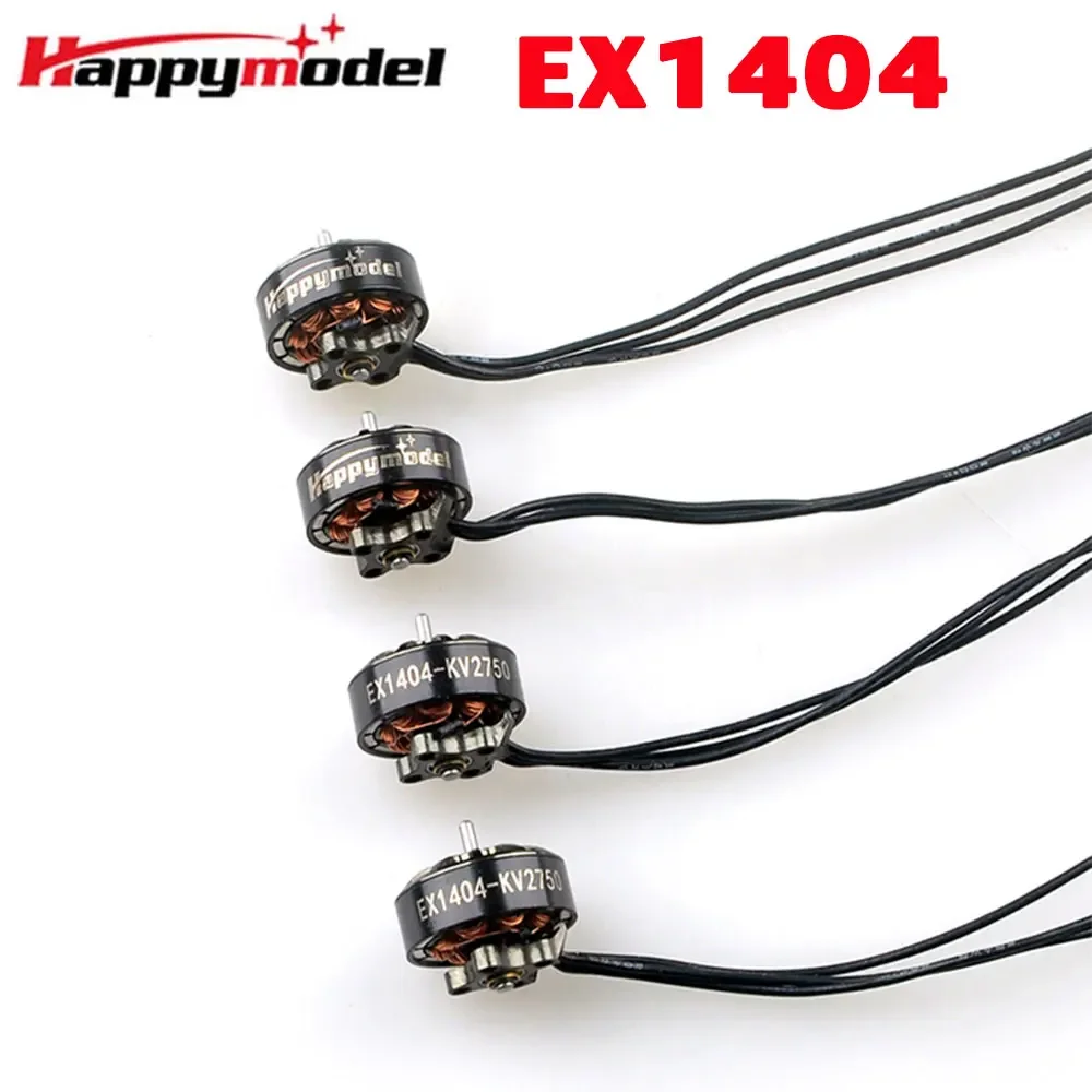 

Happymodel EX1404 1404 KV4800 3S KV2750 KV3500 4S бесщеточный двигатель 1,5 мм для FPV гоночного микро-дрона LR4 большого радиуса действия