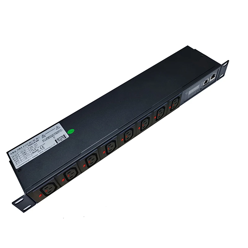 485 Modbus-RTU Jack On-off Controllo Tensione Corrente Consumo energetico Raccolta alimentazione Rack Smart PDU19 pollici