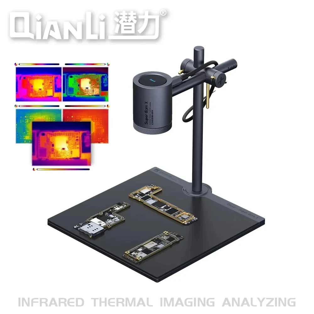 Qianli Toolplus Supercam X 3D Infrared Thermal Imager Camera for Electrical Inspection Phone Motherboard PCB Fault Detection