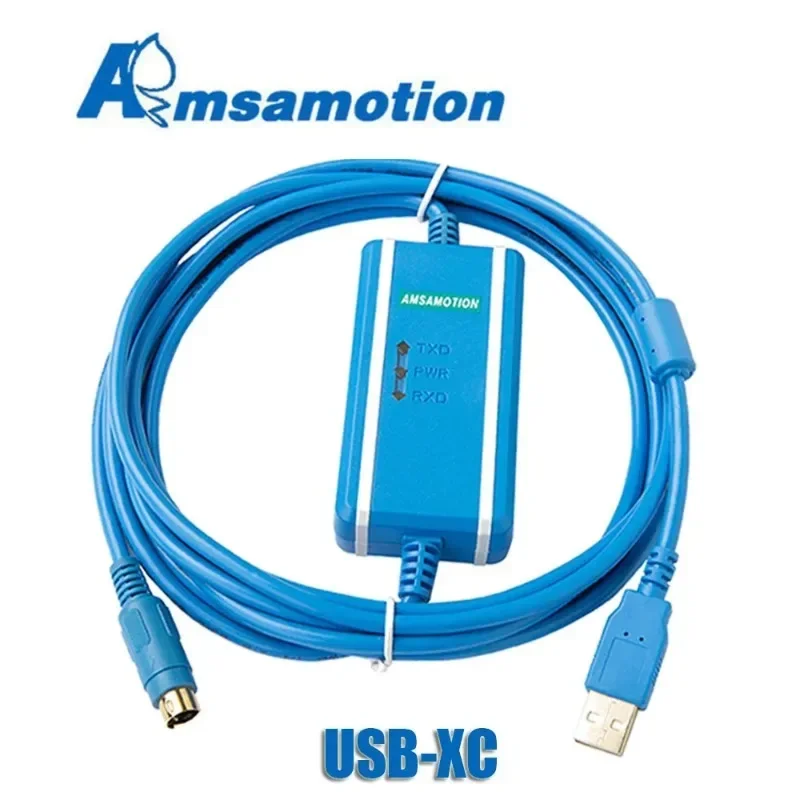 USB-XC+ Suitable For Xinje XC1/XC2/XC3/XC5 Xinje Programming Cable Isolation Version Data Download Wire