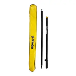 New Tri mble 2M Carbon Fibre with 2 sections Stitching carbon rod pole GPS SURVEYING