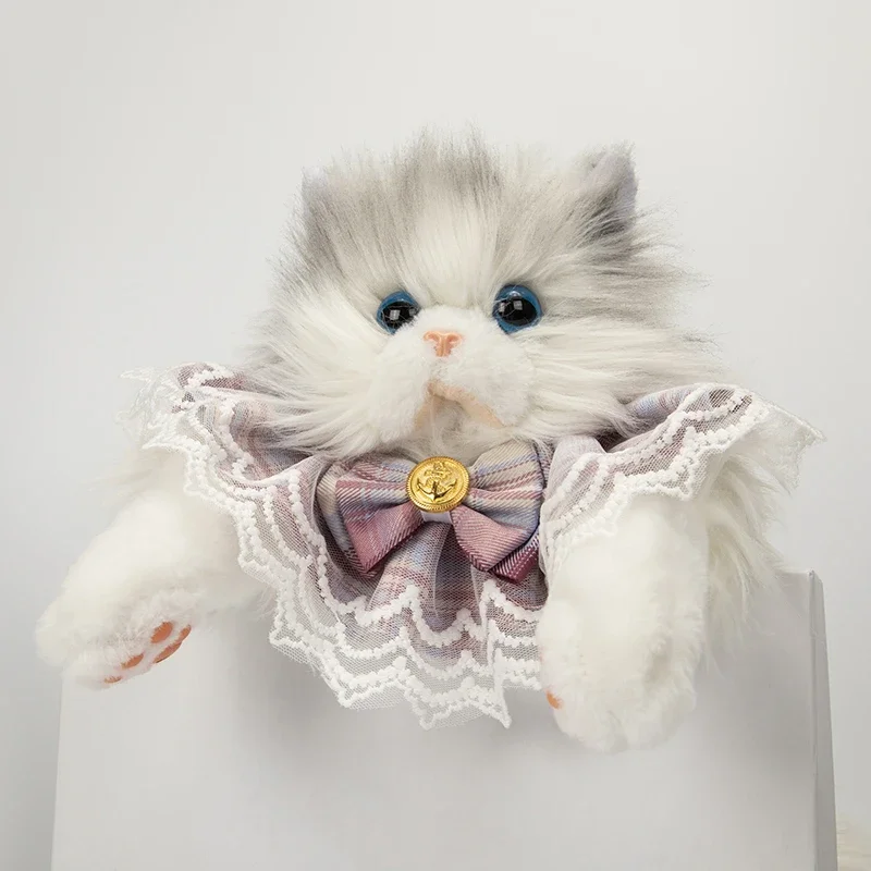 Cute Plush Cat Backpack 2026 New Valentine\'s Day Gift Crossbody Bag Light Luxury Niche Shoulder Bag High-end Backpack