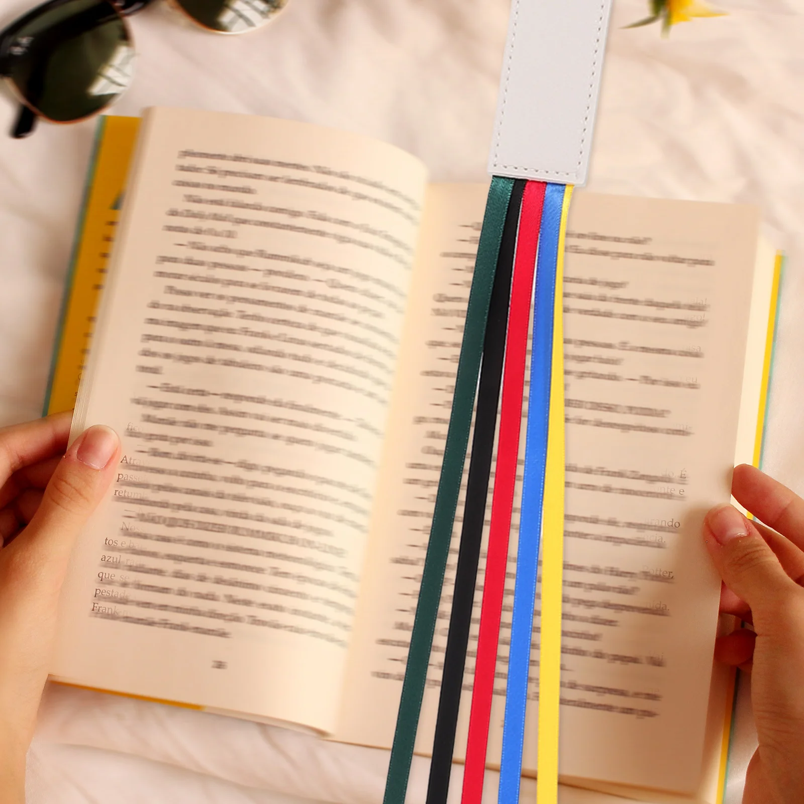 

Bookmark Bible Marks for Reading Gold Ribbon Bookmarks Cute Holder Decorative Ribbons Gilded Student