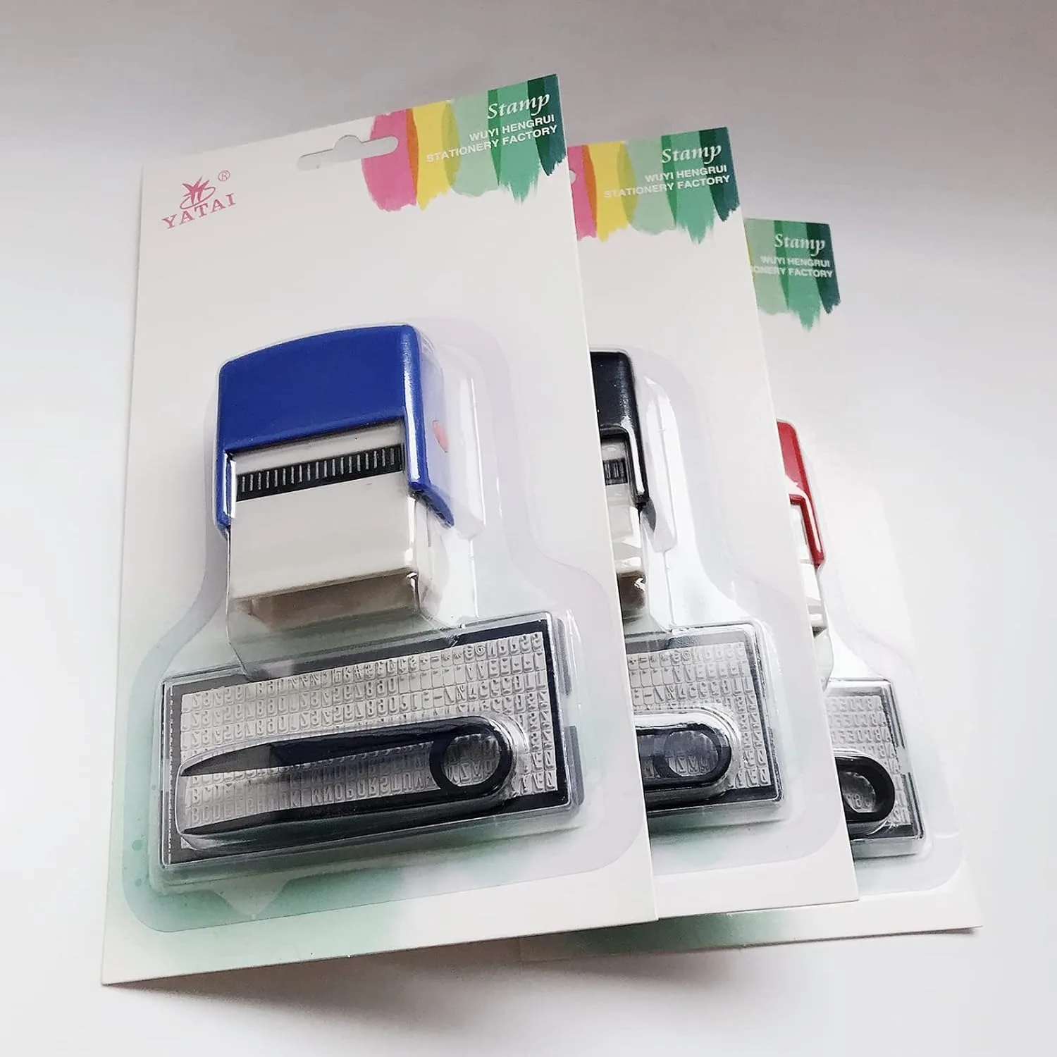 مجموعة الطوابع المطاطية DIY مخصصة شخصية التحبير الذاتي عنوان الأعمال اسم رقم الرسالة ختم الحرف اليدوية طباعة ختم مطاطي #6