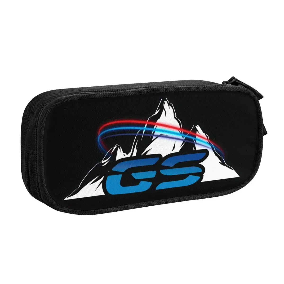Custom Korean GS Motorcycle Adventure Pencil Cases for Boys Gilrs Large Storage Pen Box Bag School Supplies