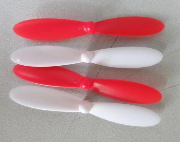 10Pcs Hubsan X4 H107L H107C H107D quadcopter, alternative blades, random color