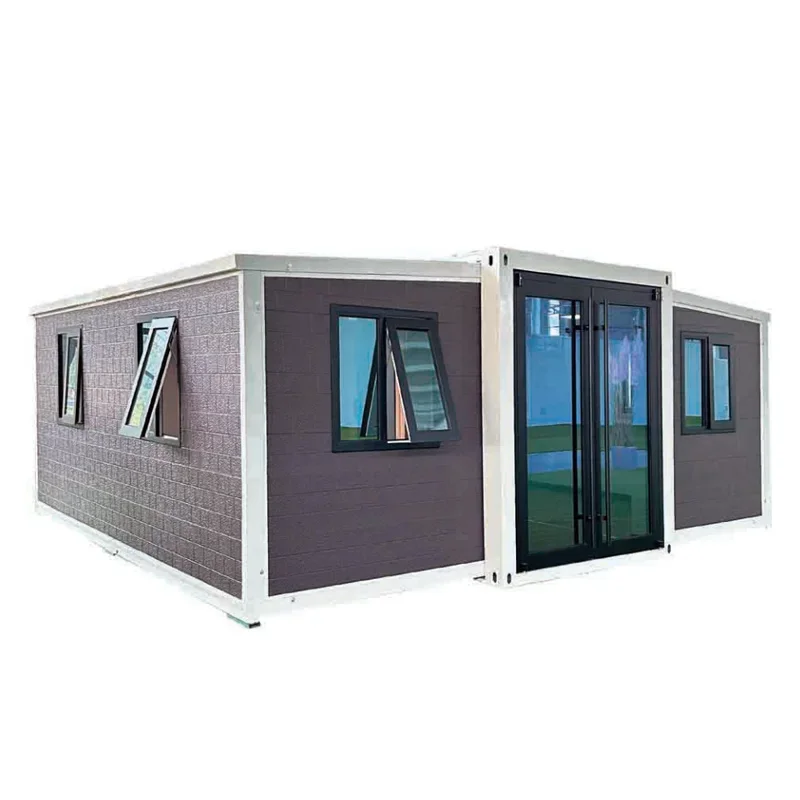 China Wholesale Low Price Fast Assemle Modular Flat Pack Prefabricated Luxury Living Structure Shipping Container House For Sale