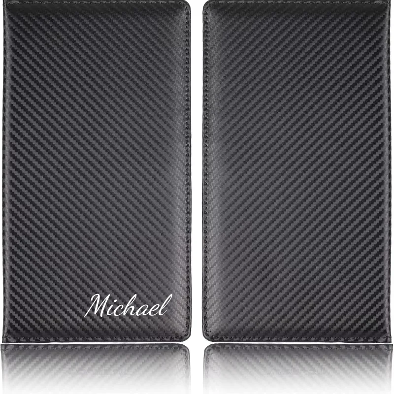 Personalized Customized Car Registration and Insurance Card Holder, Essentials Vehicle Wallet Case for Driver License, ID Card