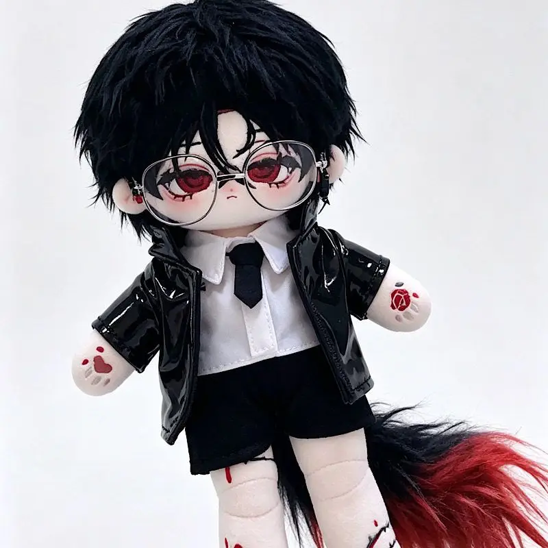 A 30cm-sized Long-legged Cotton Doll Clothing Set, Featuring A Special-shaped Doll Clothing, Shirt and Glasses Set view 4