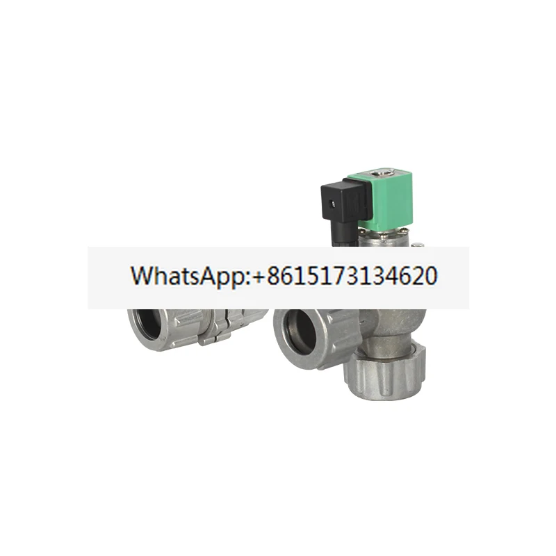

3pcs Large nut quick connection right angle electromagnetic pulse valve solenoid valve DMF-ZM- 20/25/40/1 inch 1.5