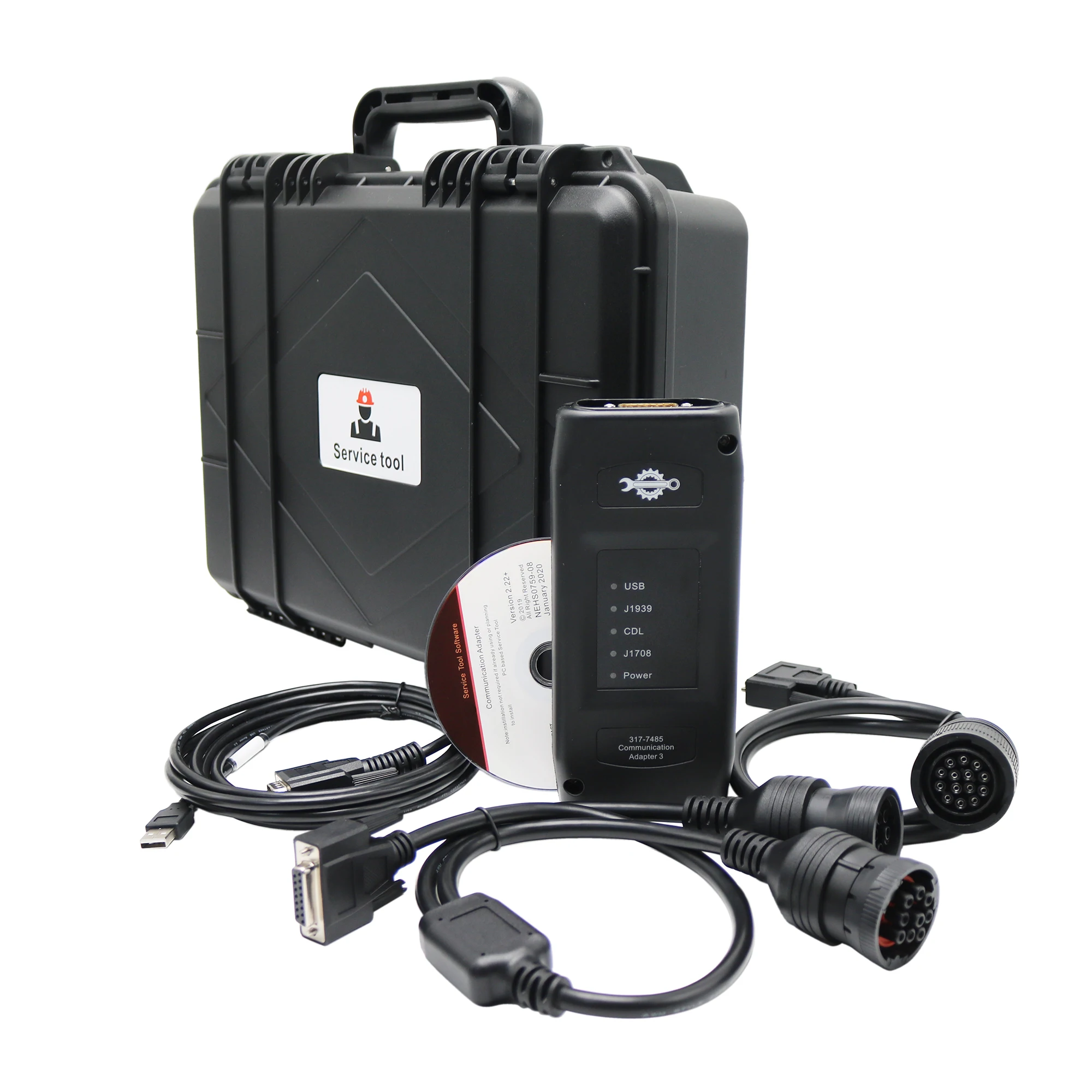 For  Caterpillar ET3 317-7485 Diagnostic Tool Tester with Software for Caterpillar Truck Excavator Engines