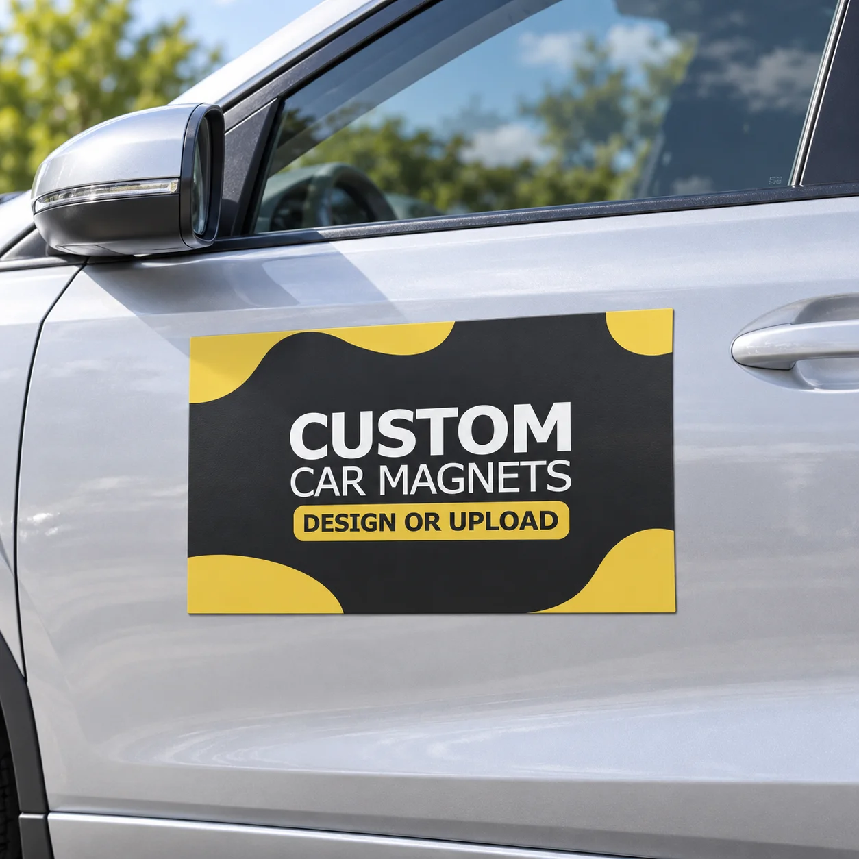 Personalized Car Magnet Signs, Custom Vehicle Magnets for Cars Trucks Door Decoration, Removable Magnetic Signs for Business Use
