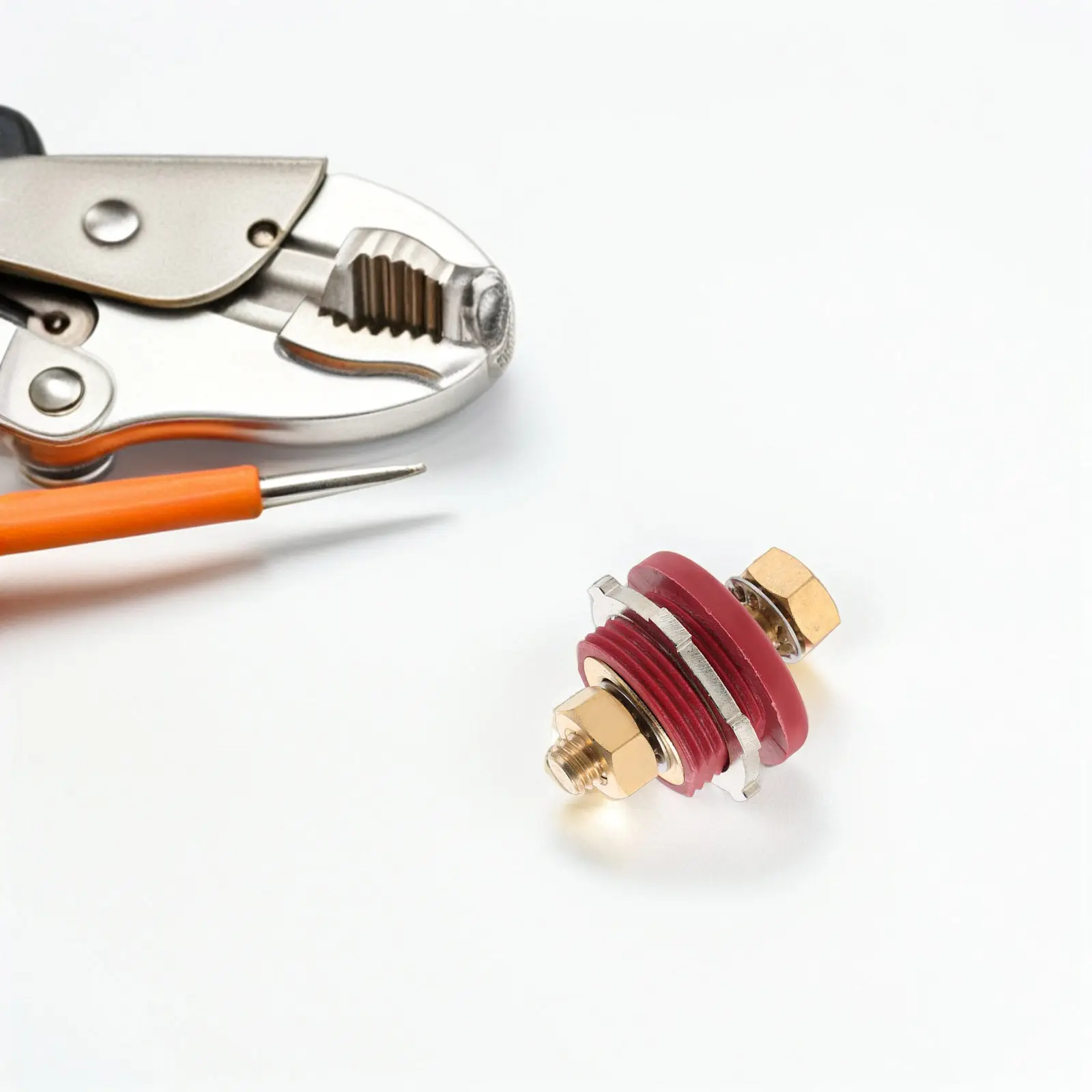 

Charging Pile Terminal Connector Thru Panel 38Mm Replacement Stable Water Salt Spray Resistant Yacht Battery Terminal