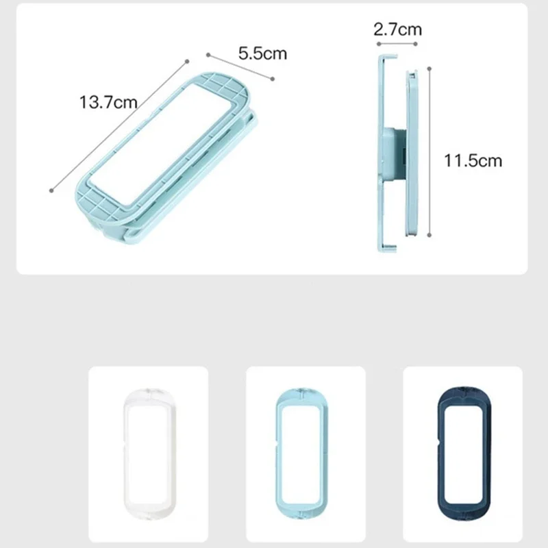 1 Sticker Wall-Mounted Socket Retainer Punch-Free Plug Fixer Self-Adhesive Fixer Cable Wire Organizer Seamless Power Strip H 1