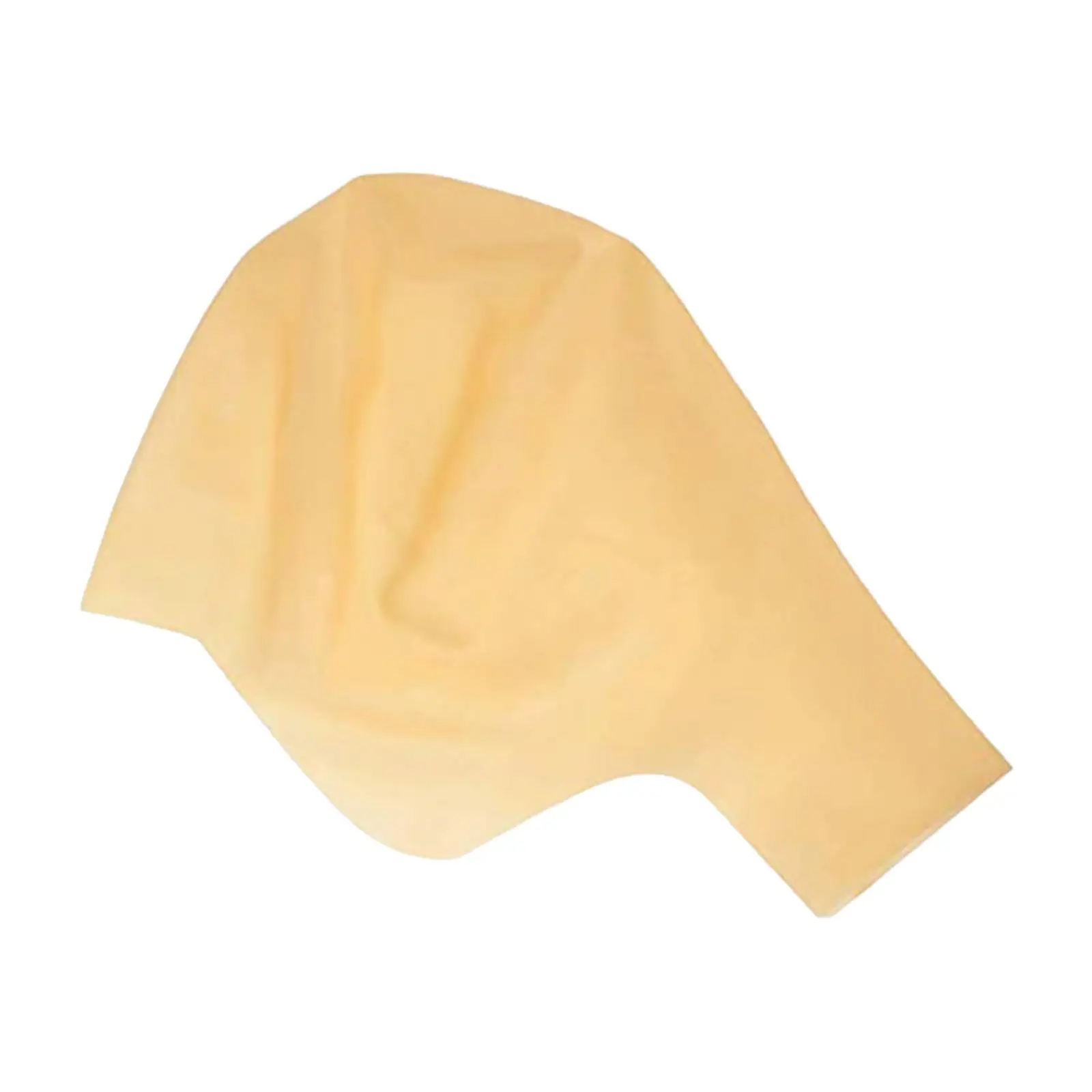 Skinhead portátil careca boné realista látex couro cabeludo capa chapéu para festivais desempenho de palco e cosplay