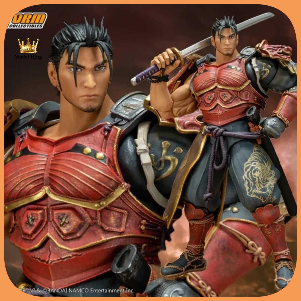 In Stock Storm Toys 1/12 Scale SoulCalibur VI Male Soldier HEISHIRO MITSURUGI Full Set For 6” Action Figure Model Toys Gifts