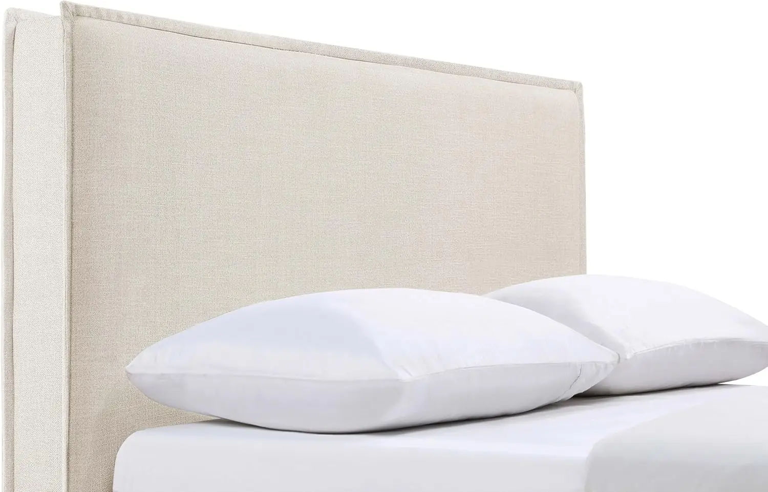 

Coaster Home Furnishings - Izzy Wood Upholstered Panel Headboard with Flange Details, Foam Padding and Contemporary Style