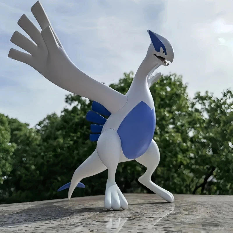 Hoge kwaliteit Pokemon Lugia figuur monteren figuur Superpower attribuut Pokemon Action Figure Model Toy Collect Kid Holiday Gift