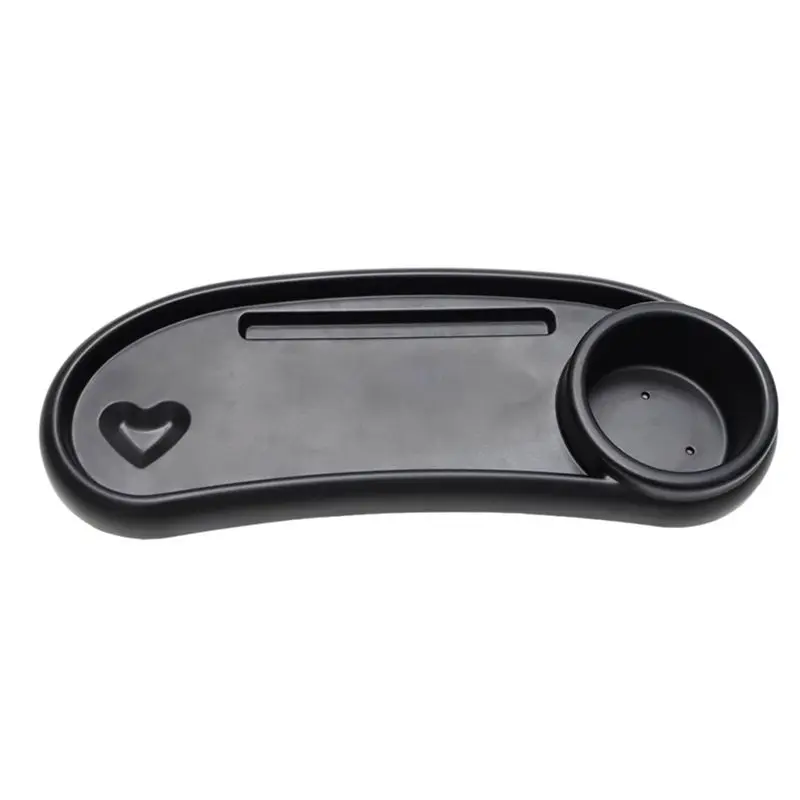A63T-3 In 1 Stroller Cup Holder Antislip Universal Stroller Tray Stroller Snack Catcher And Drink Holder Stroller Accessories view 4