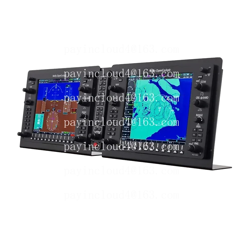 

P3D Microsoft Simulated Flight G1000 Integrated Aerophone PFD/MFD Display Panel 10.4-Inch LCD Meters Display xplan/FSX/MSFS2020