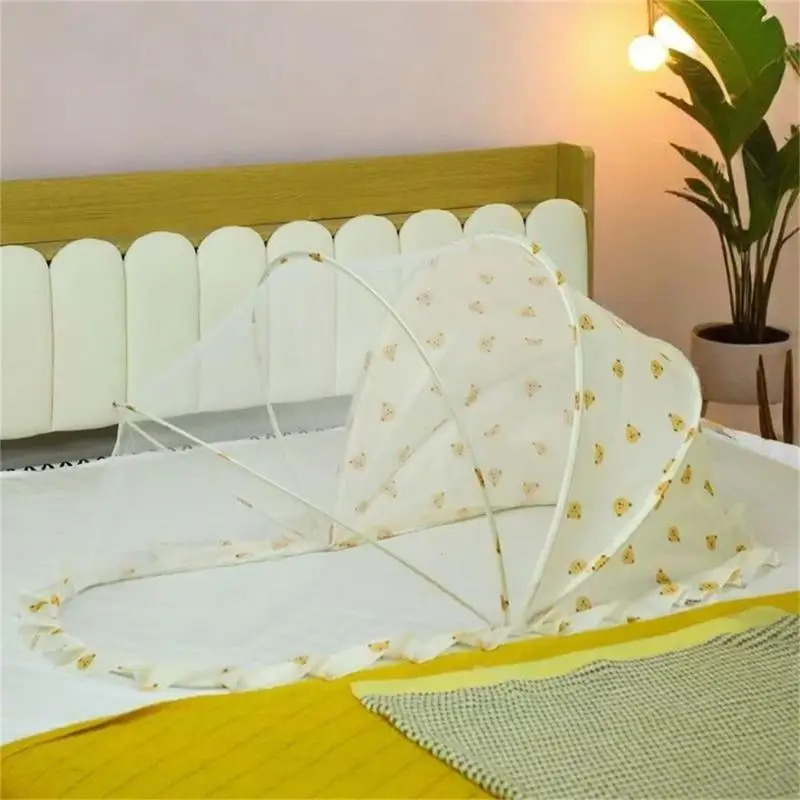 F19f draagbaar babybed vlieg netten gaas zonneschad