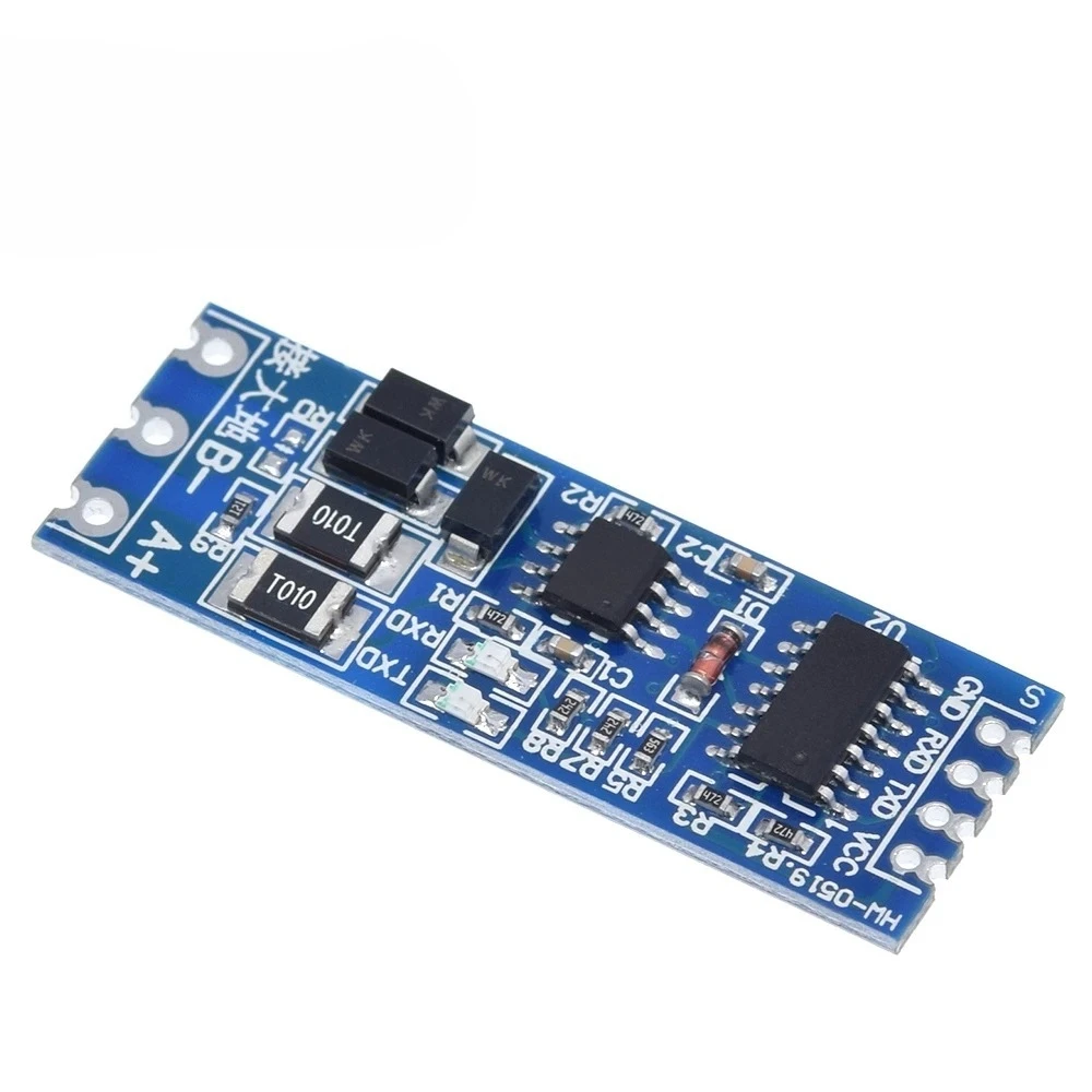 TTL Turn To RS485 Module Hardware Automatic Flow Control Module Serial UART Level Mutual Conversion Power Supply Module 3.3V 5V