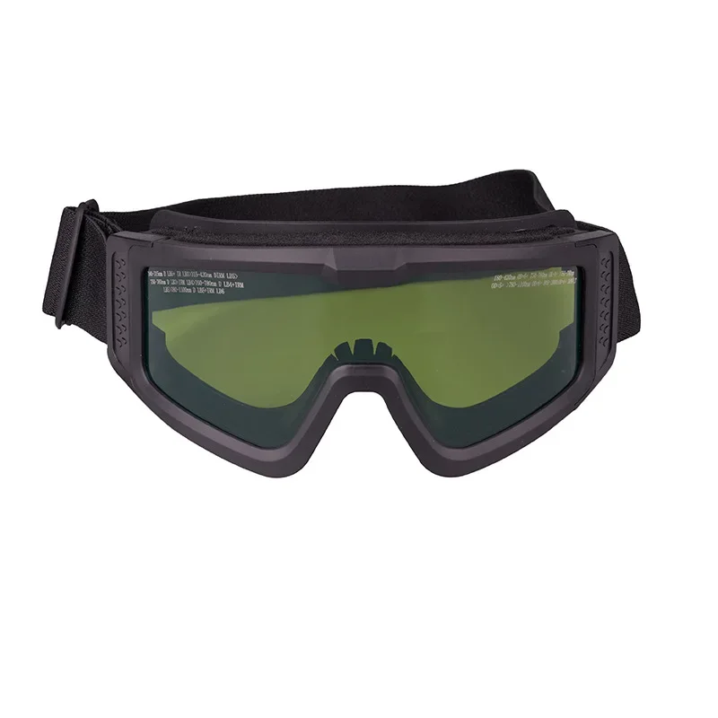 Tactical laser goggles 3.1mm thick lens 532nm anti-green 532-1064nm dual-band laser mirror