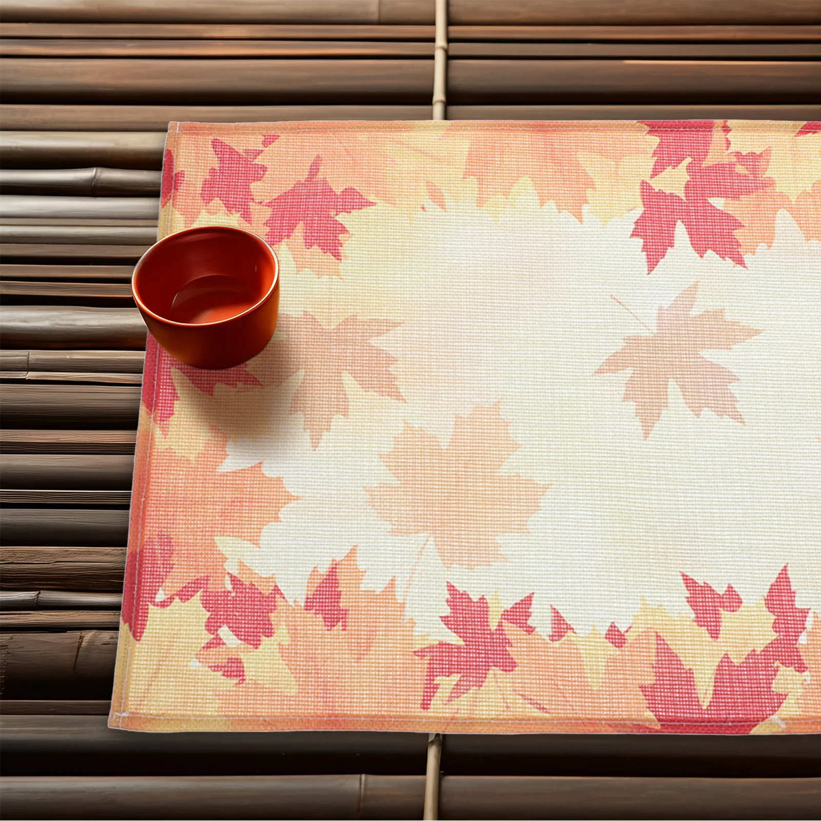 

1pcs Linen Placemats Washable Non-Slip Table Mats For Dining Home Decor Fall Themed Kitchen Placemat Linen Table Mats