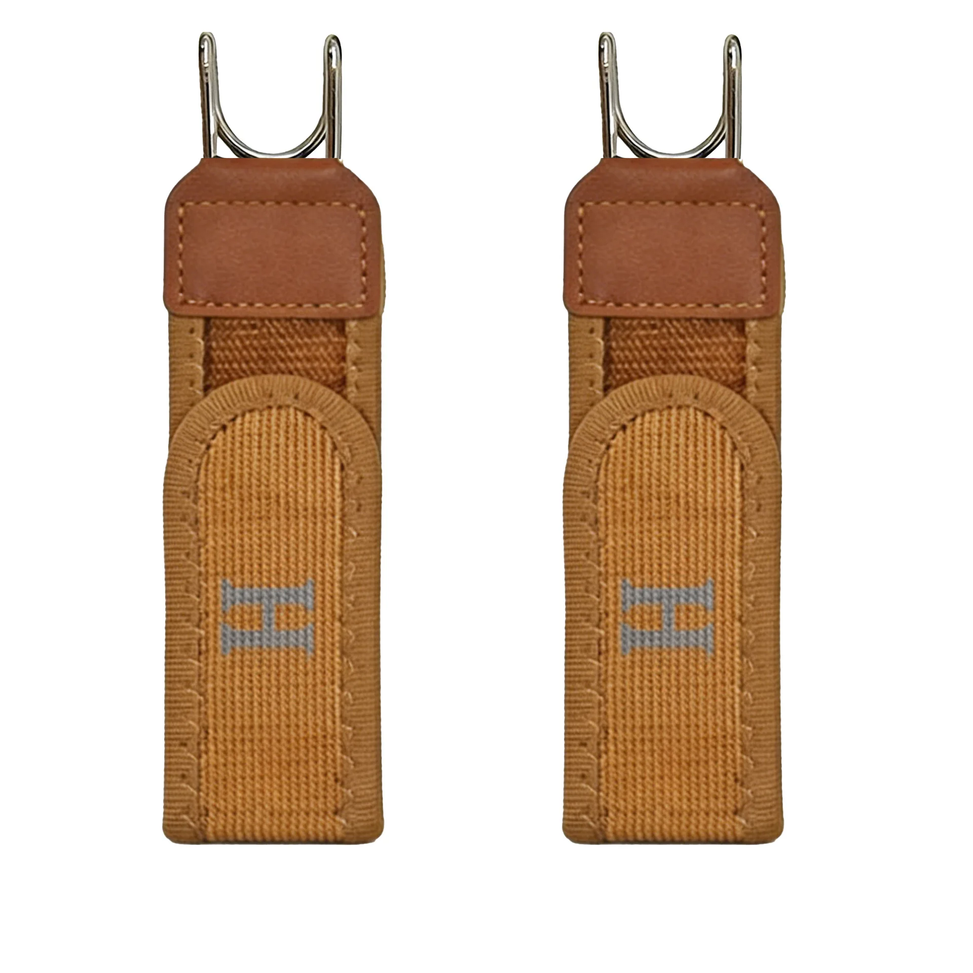 Elastische tailleriem Verstelbare metalen haak Stretch jeansriemen Onzichtbare taille-aanspanningsriem voor dames Heren Broekaccessoires