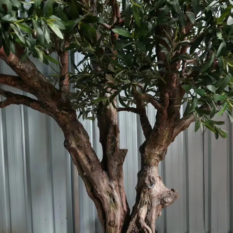 Customized 3.5m High Big Artificial Olive Tree Fake Large Olive Tree for Indoor and Outdoor Decoration
