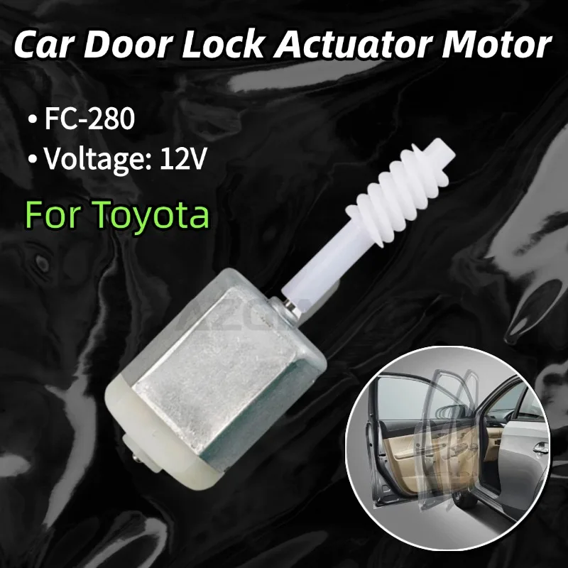 

AZGIANT FC-280 12 Volt Car Door Lock Actuator Motor For 2004-2014 Toyota Harrier Auto Door Lock Repair